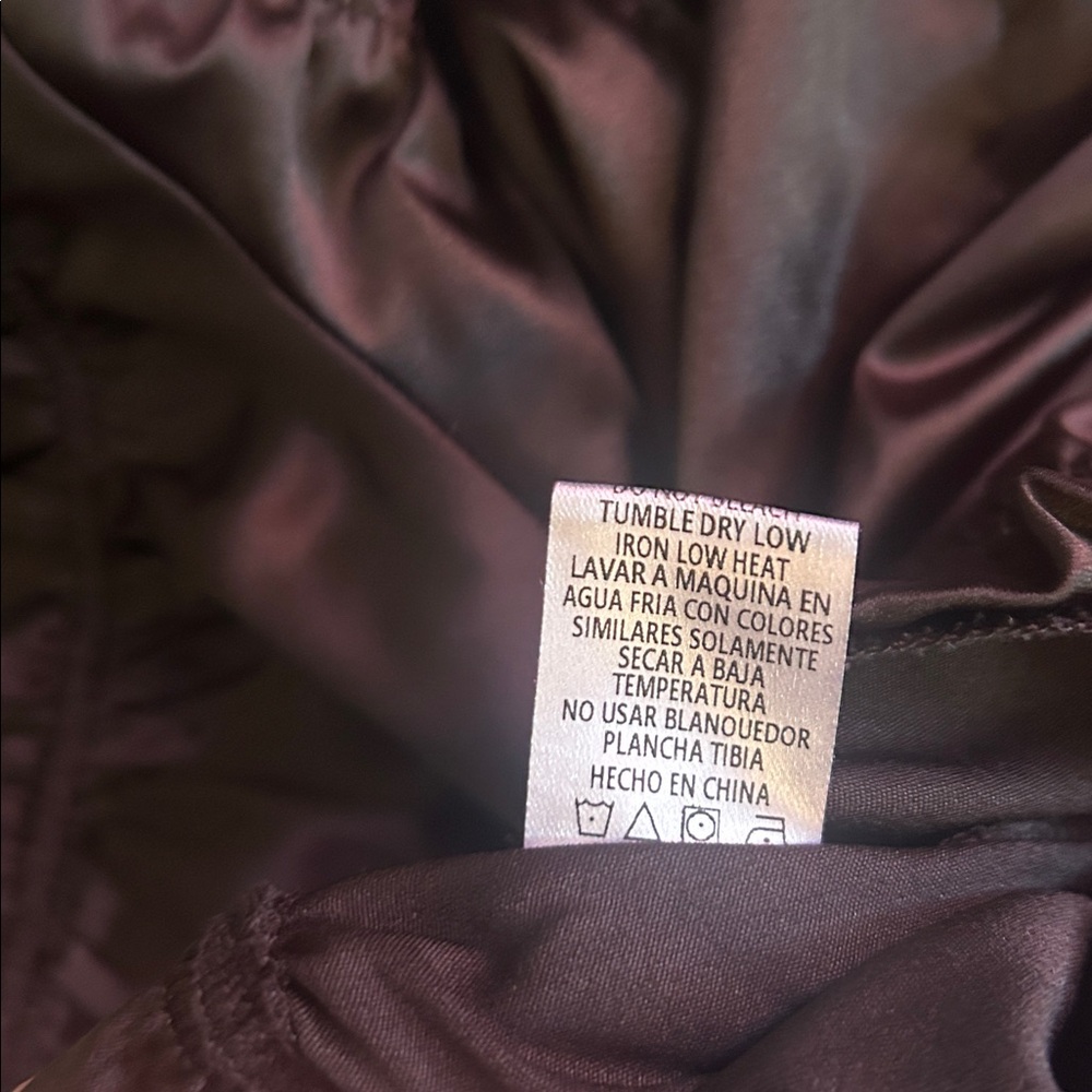 Black Satin Ruffle Bloomers Shorts S - Picture 5 of 8